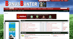 Desktop Screenshot of bonusbanter.com